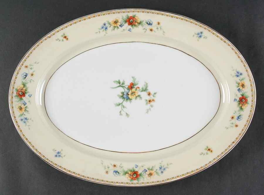 10906 16" Oval Serving Platter by Heinrich - H&C-1
