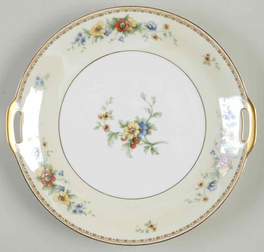 10906 Handled Cake Plate by Heinrich - H&C-1