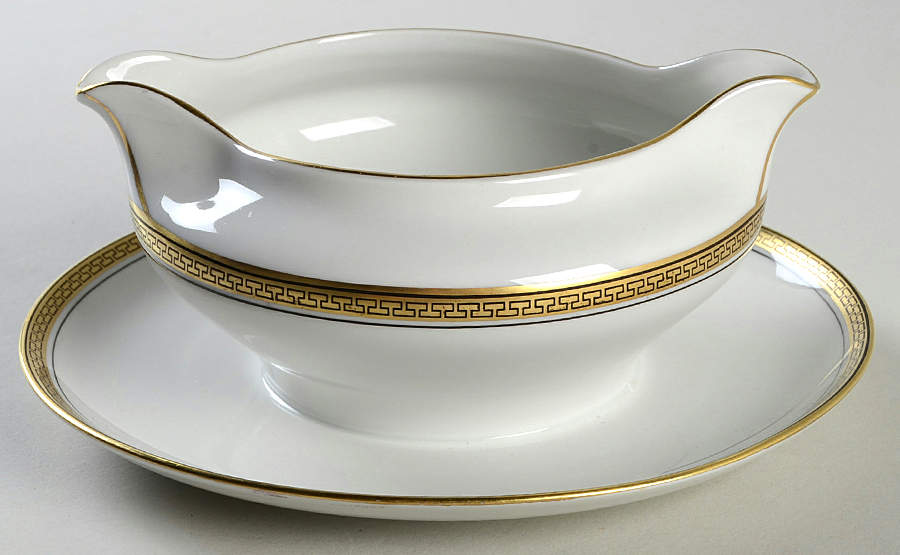 6149 Gravy Boat with Attached Underplate by Heinrich - H&C-1