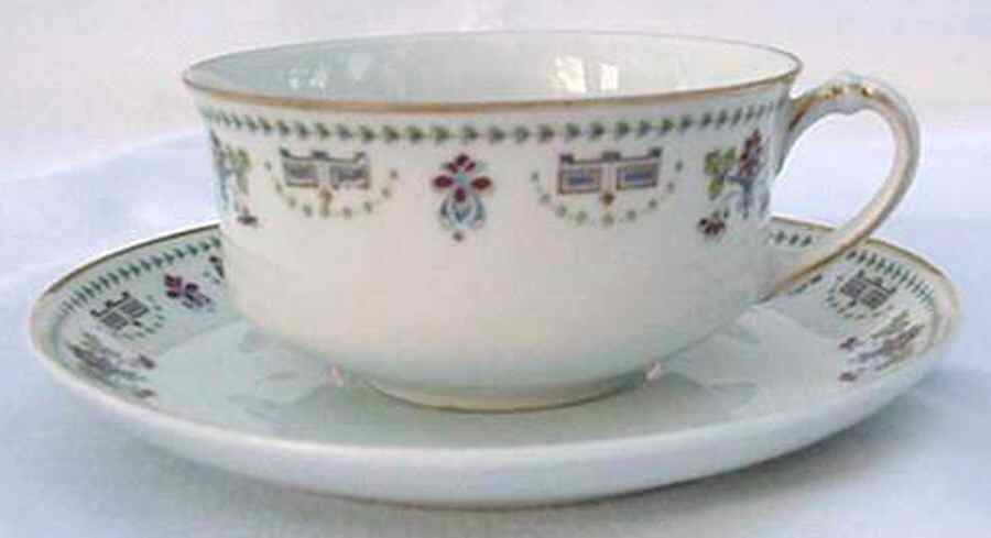 HC336 Flat Cup & Saucer Set by Heinrich - H&C-1