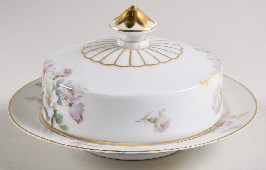 HC349 Round Covered Butter by Heinrich - H&C-1