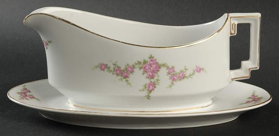 HC376 Gravy Boat with Attached Underplate by Heinrich - H&C-1