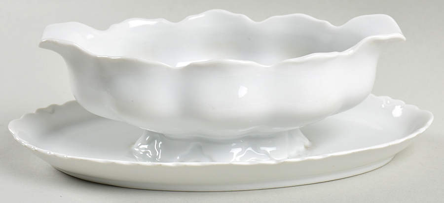 HC396 Gravy Boat with Attached Underplate by Heinrich - H&C-1