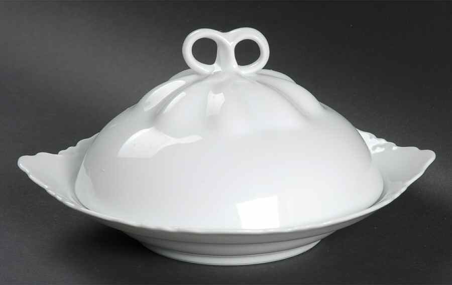 HC396 Round Covered Butter by Heinrich - H&C-1