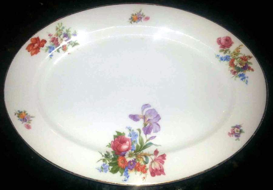 HC400 12" Oval Serving Platter by Heinrich - H&C-1
