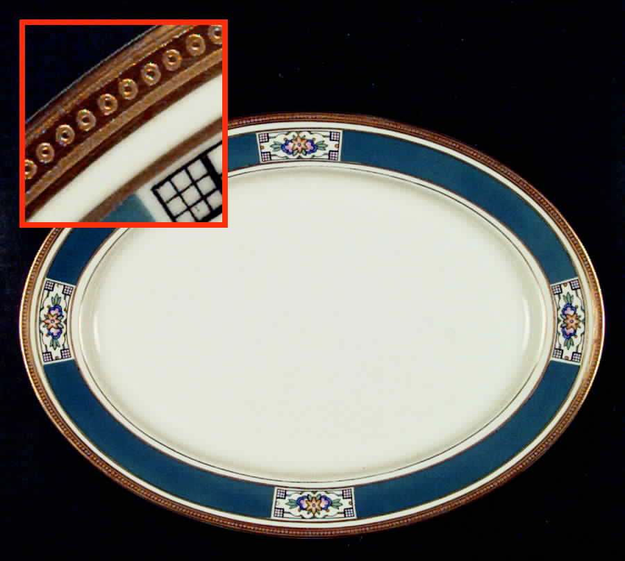 HC412 14" Oval Serving Platter by Heinrich - H&C-1
