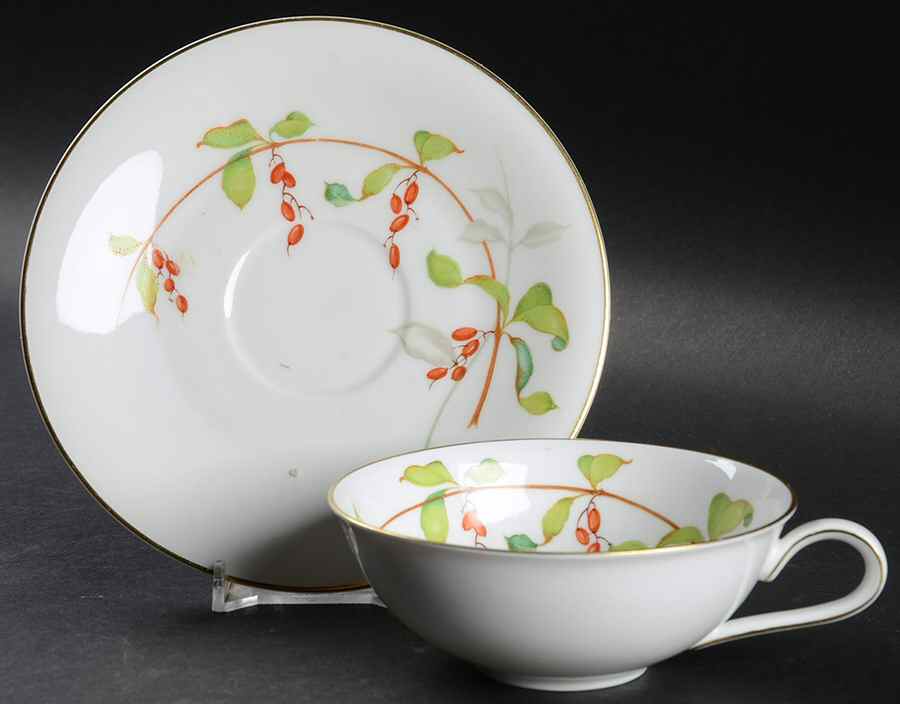 HC422 Flat Cup & Saucer Set by Heinrich - H&C-1