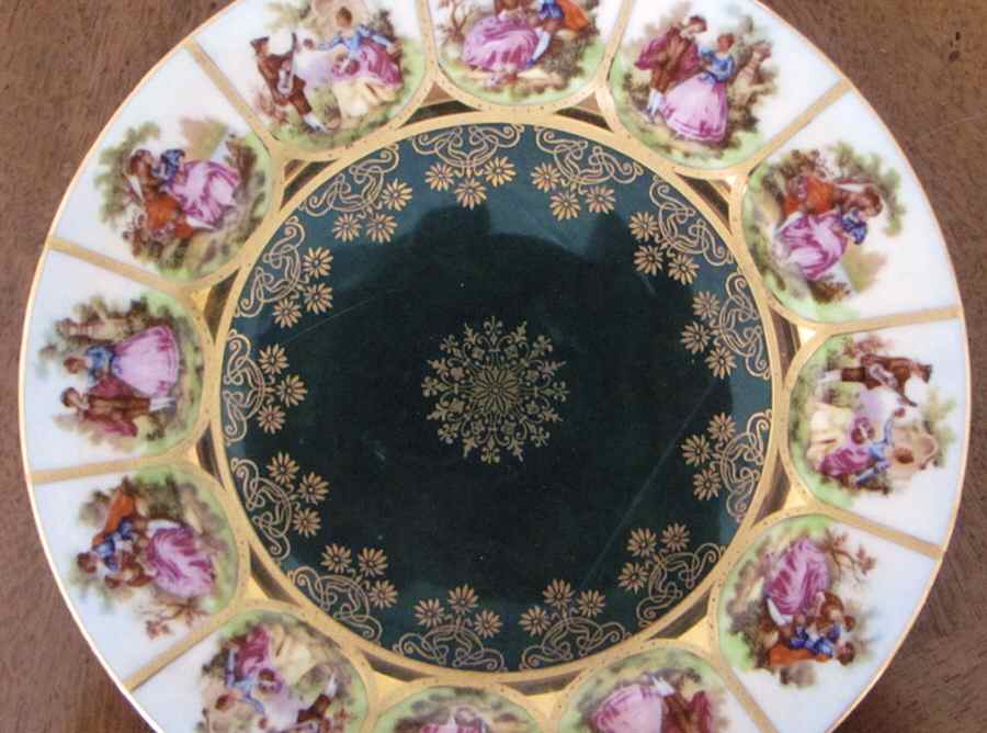 Love Story Salad Plate by Heinrich - H&C-1