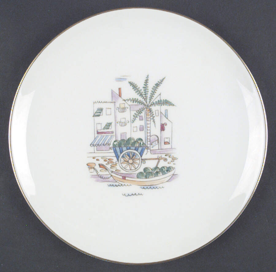 Riviera Salad Plate by Heinrich - H&C-1