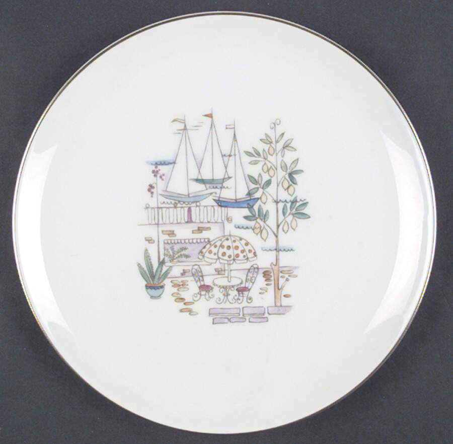 Riviera Salad Plate by Heinrich - H&C-1