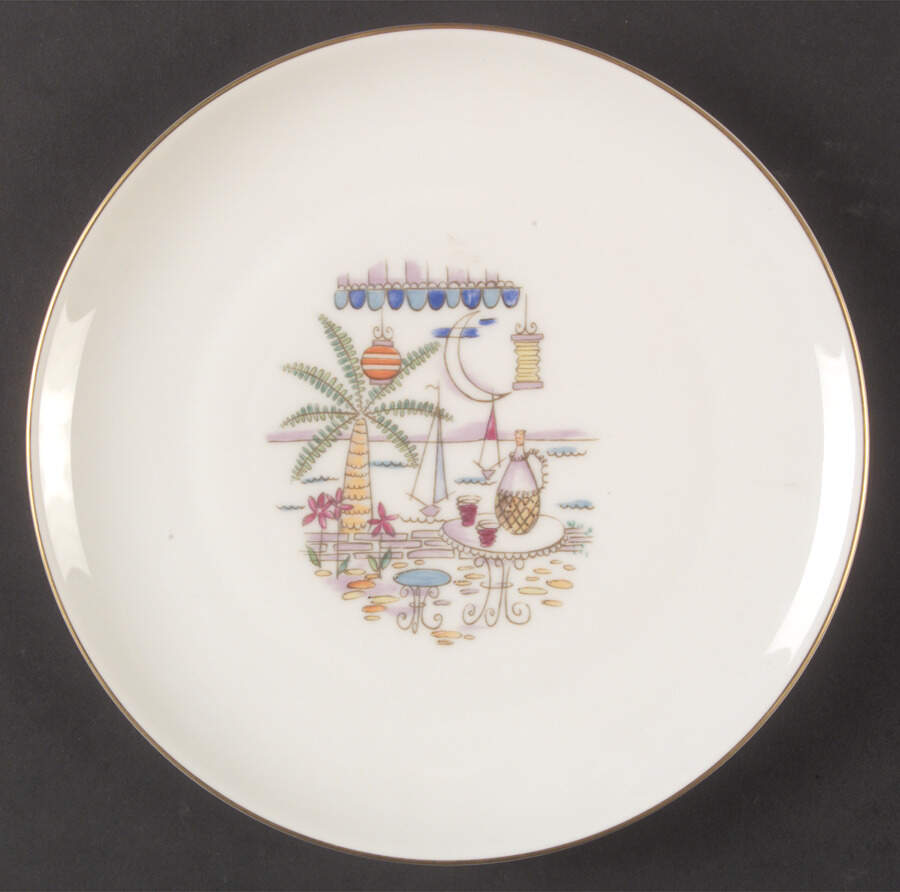 Riviera Salad Plate by Heinrich - H&C-1