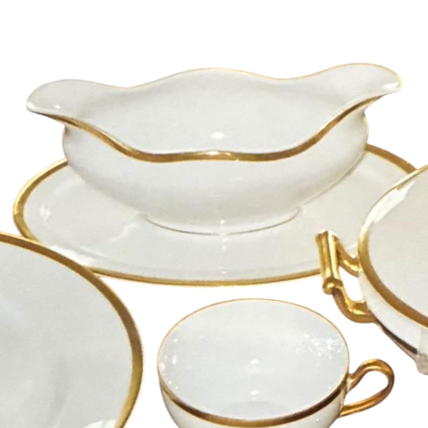 HC463 Gravy Boat with Attached Underplate by Heinrich - H&C-1