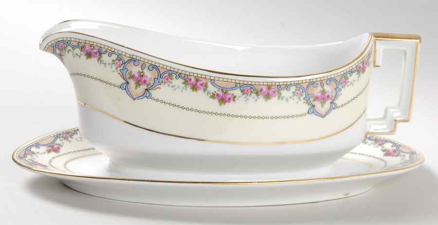 70366 Gravy Boat with Attached Underplate by Heinrich - H&C-1
