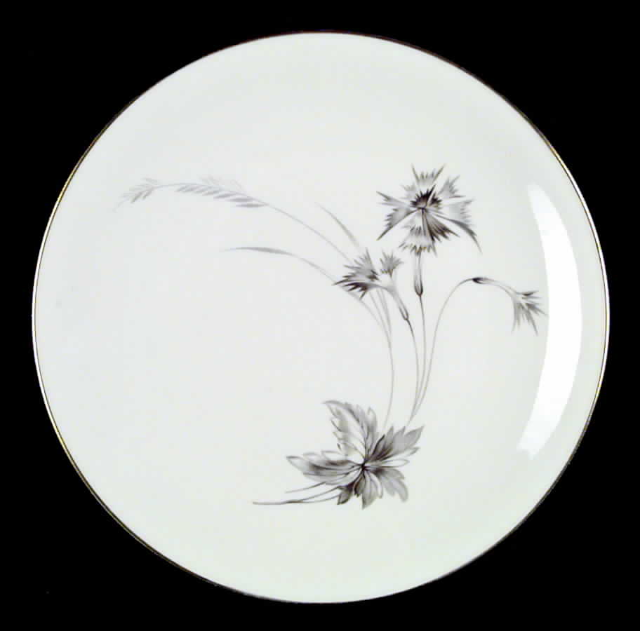 Sepia (White, Gold Trim) Dinner Plate by Heinrich - H&C-1