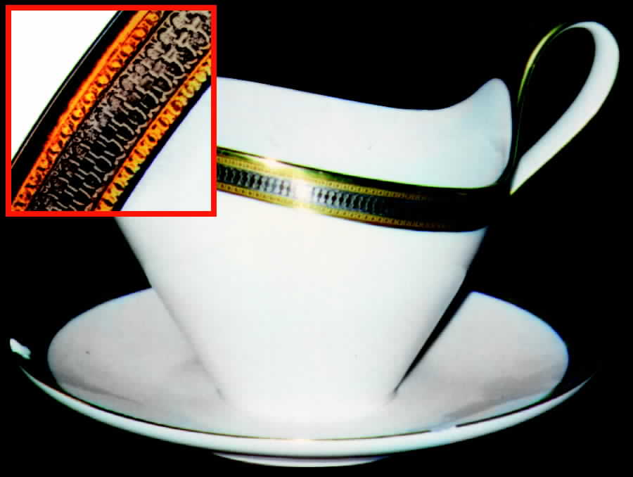 HC498 Gravy Boat with Attached Underplate by Heinrich - H&C-1