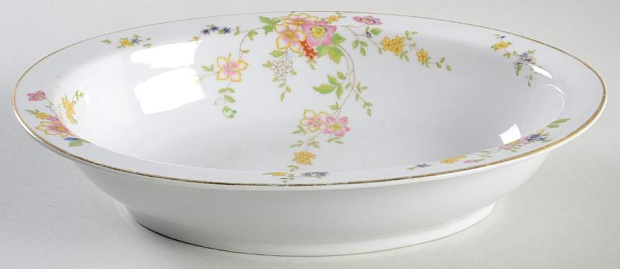 9847 10" Oval Vegetable Bowl by Heinrich - H&C-1