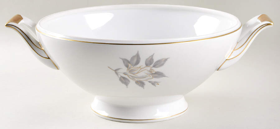 1723 (Floral, Gold Trim) Tureen No Lid by Heinrich - H&C-1