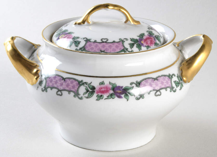 HC66 Sugar Bowl & Lid by Heinrich - H&C-1