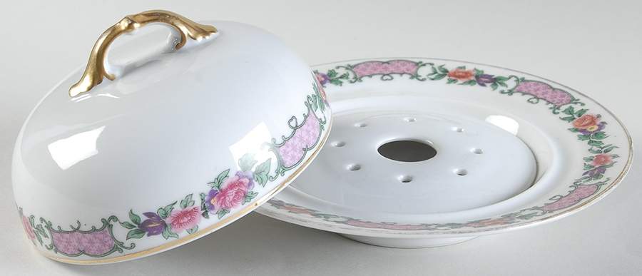 HC66 Round Covered Butter by Heinrich - H&C-1
