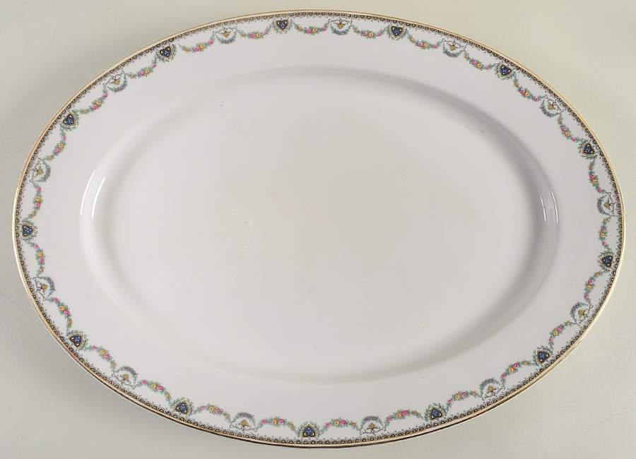 HC86 16" Oval Serving Platter by Heinrich - H&C-1
