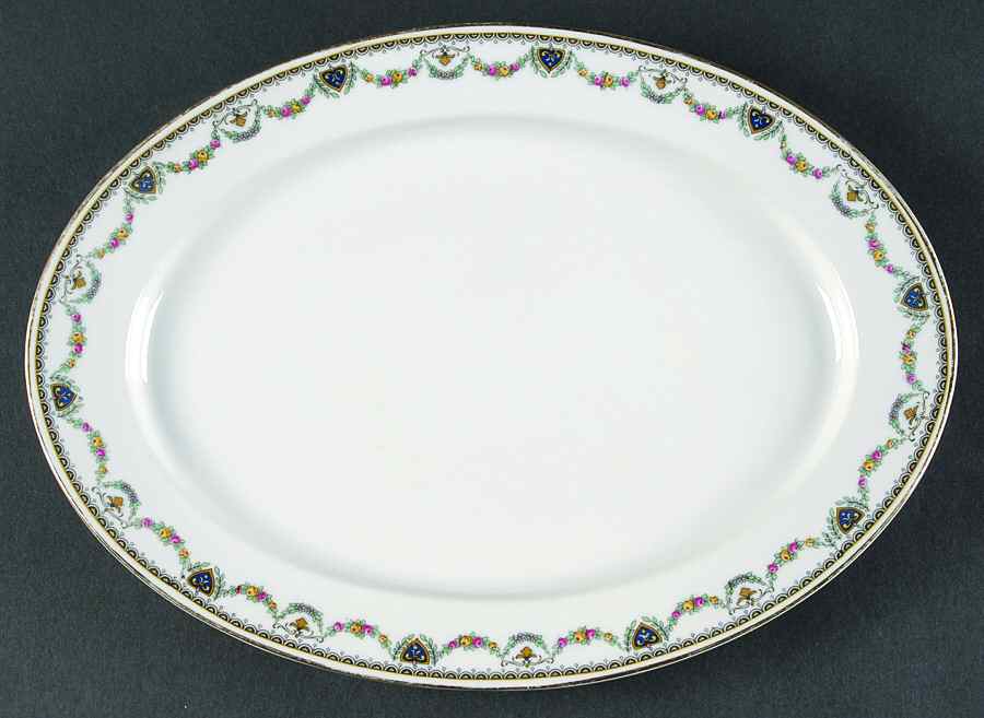 HC86 11" Oval Serving Platter by Heinrich - H&C-1