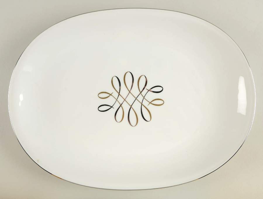 17480 16" Oval Serving Platter by Heinrich - H&C-1