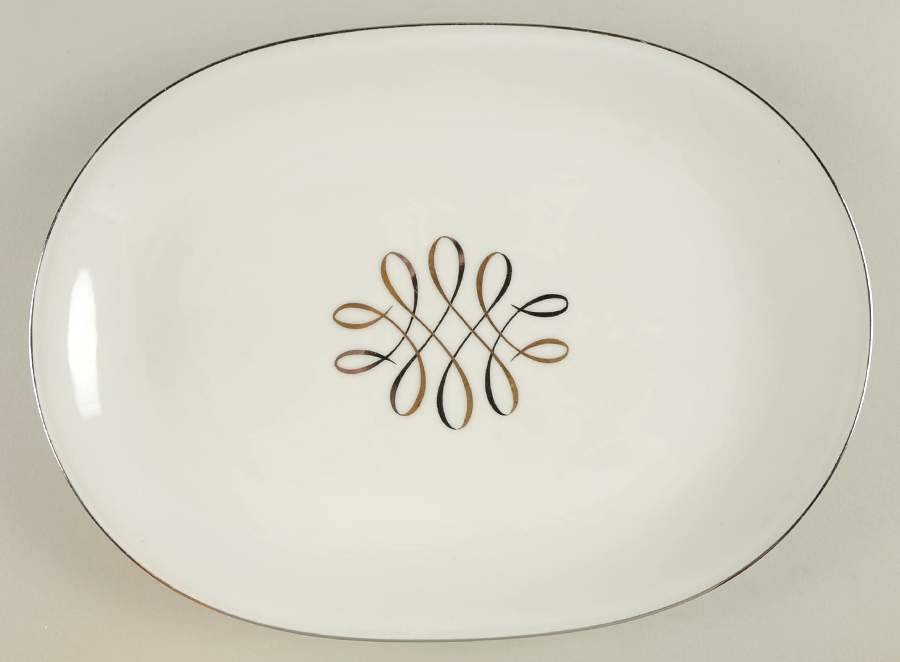 17480 13" Oval Serving Platter by Heinrich - H&C-1