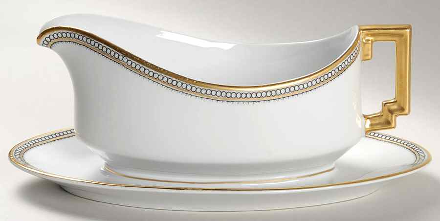 HC9 Gravy Boat with Attached Underplate by Heinrich - H&C-1