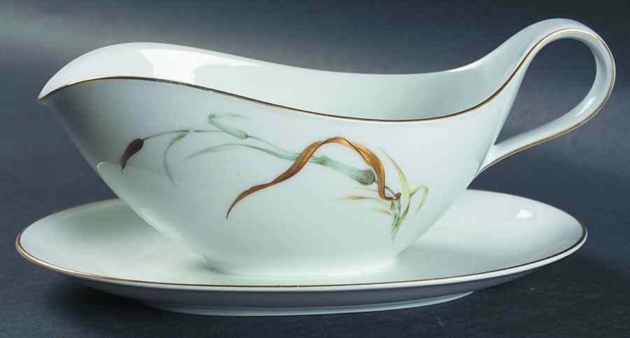 HC99 Gravy Boat with Attached Underplate by Heinrich - H&C-1
