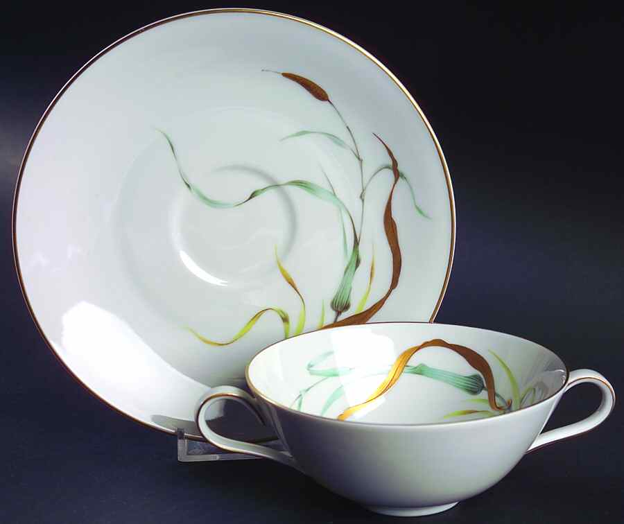 HC99 Flat Bouillon Cup & Saucer by Heinrich - H&C-1