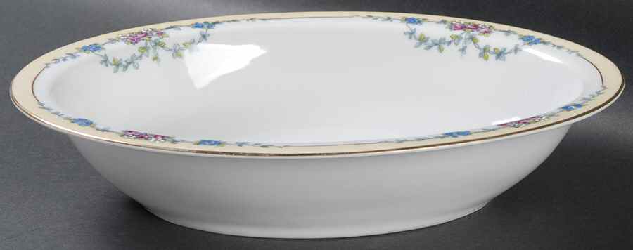 Josephine 10" Oval Vegetable Bowl by Heinrich - H&C-1