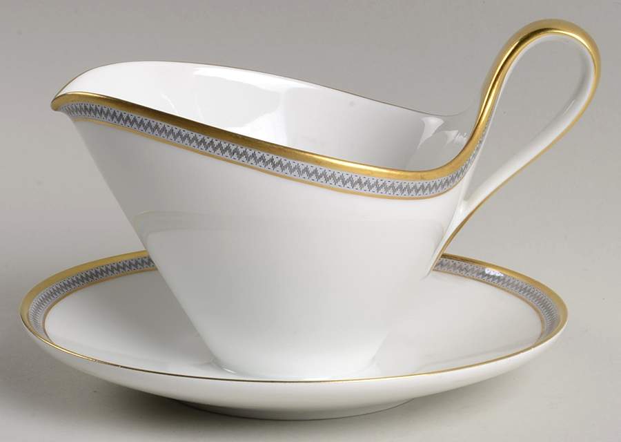 Korfu Gravy Boat with Attached Underplate by Heinrich - H&C-1