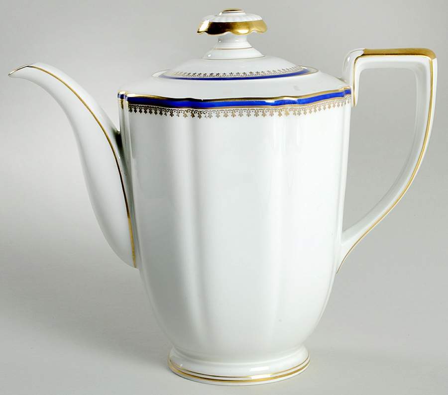 Lafayette Cobalt Coffee Pot & Lid by Heinrich - H&C-1