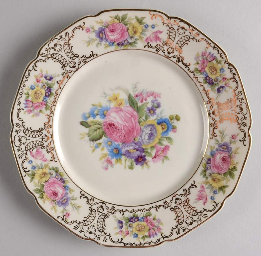 Lady Louise Salad Plate by Heinrich - H&C-1