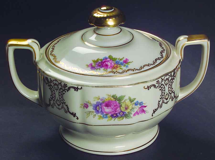 Lady Louise Sugar Bowl & Lid by Heinrich - H&C-1