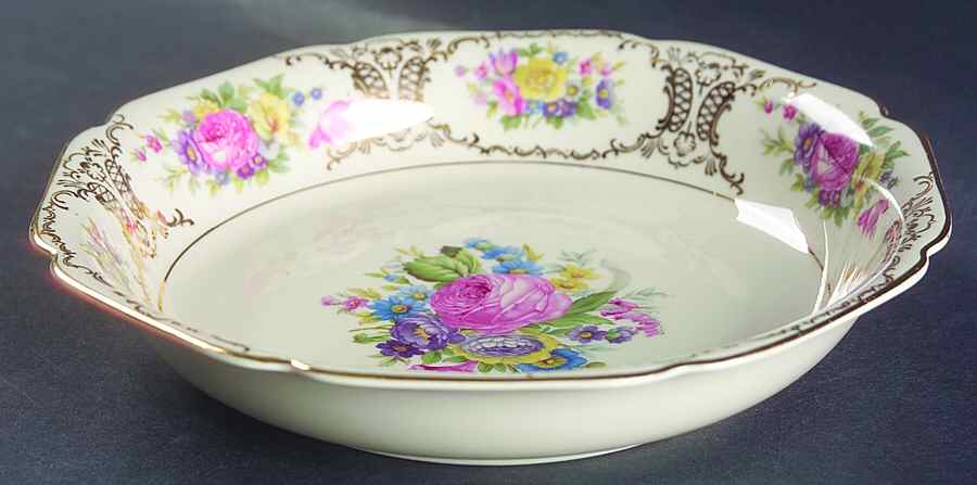 Lady Louise Rim Soup Bowl by Heinrich - H&C-1