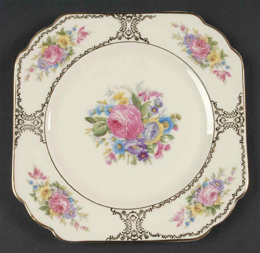 Lady Louise Square Salad Plate by Heinrich - H&C-1