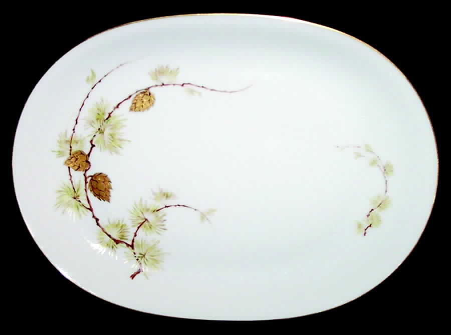 Larchmont 16" Oval Serving Platter by Heinrich - H&C-1