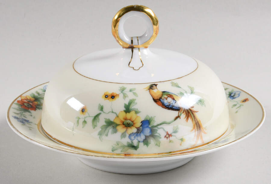 Lorraine Round Covered Butter by Heinrich - H&C-1