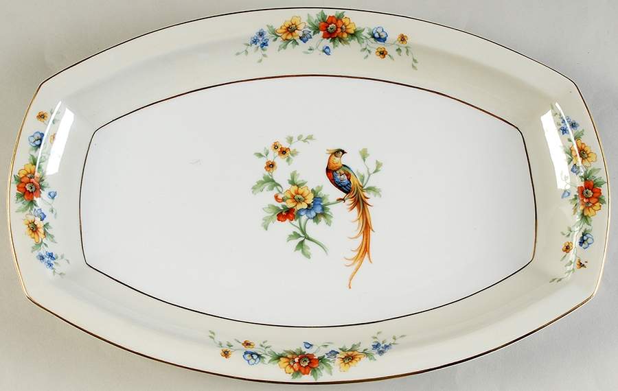 Lorraine 14" Oval Serving Platter by Heinrich - H&C-1