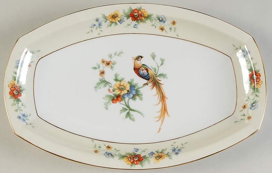 Lorraine 11" Oval Serving Platter by Heinrich - H&C-1