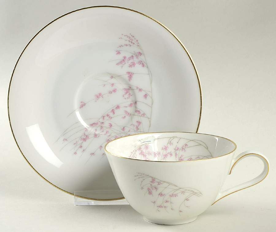 Madeline Flat Cup & Saucer Set by Heinrich - H&C-1