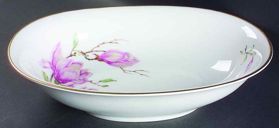 Magnolia 10" Oval Vegetable Bowl by Heinrich - H&C-1