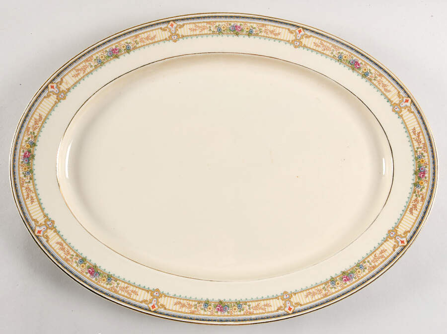 Mayfair 16" Oval Serving Platter by Heinrich - H&C-1