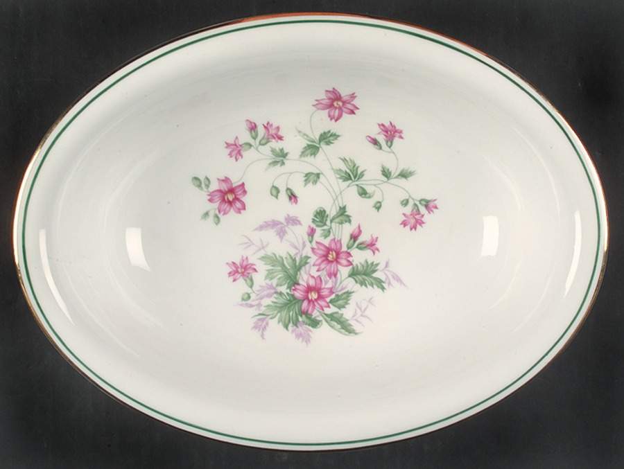 Maytime 10" Oval Vegetable Bowl by Heinrich - H&C-1