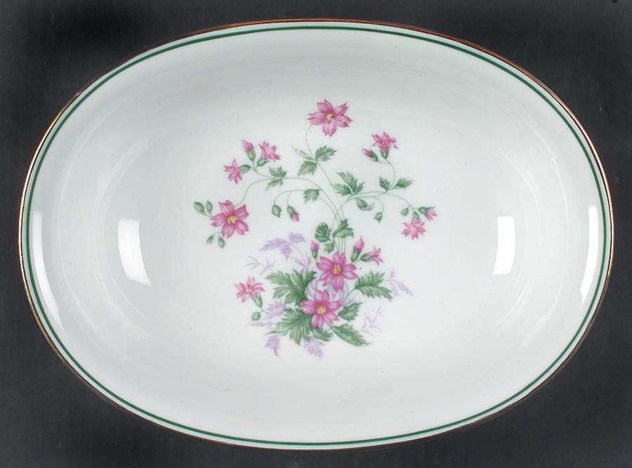 Maytime 10" Oval Vegetable Bowl by Heinrich - H&C-1
