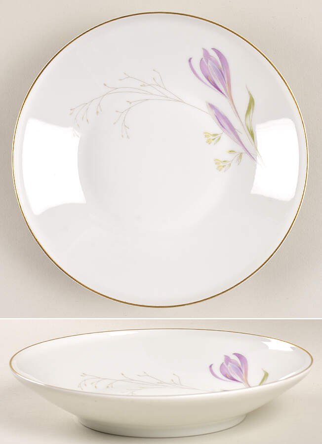 Meadow Flowers Coupe Soup Bowl by Heinrich - H&C-1