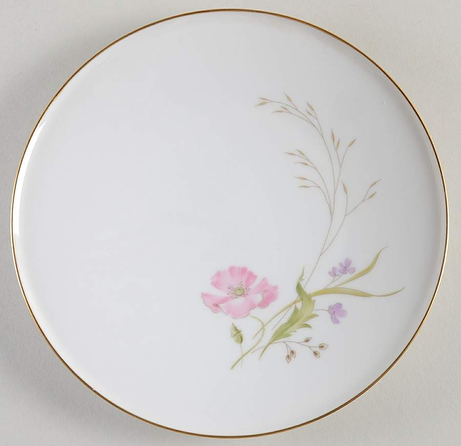 Meadow Flowers Salad Plate by Heinrich - H&C-1