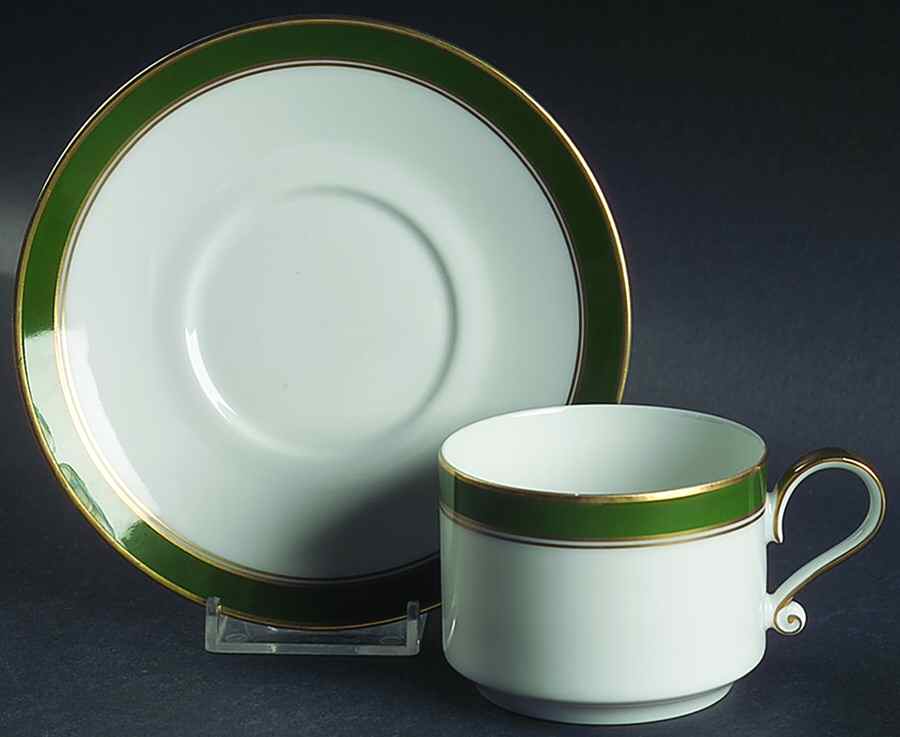 Michaela Flat Cup & Saucer Set by Heinrich - H&C-1