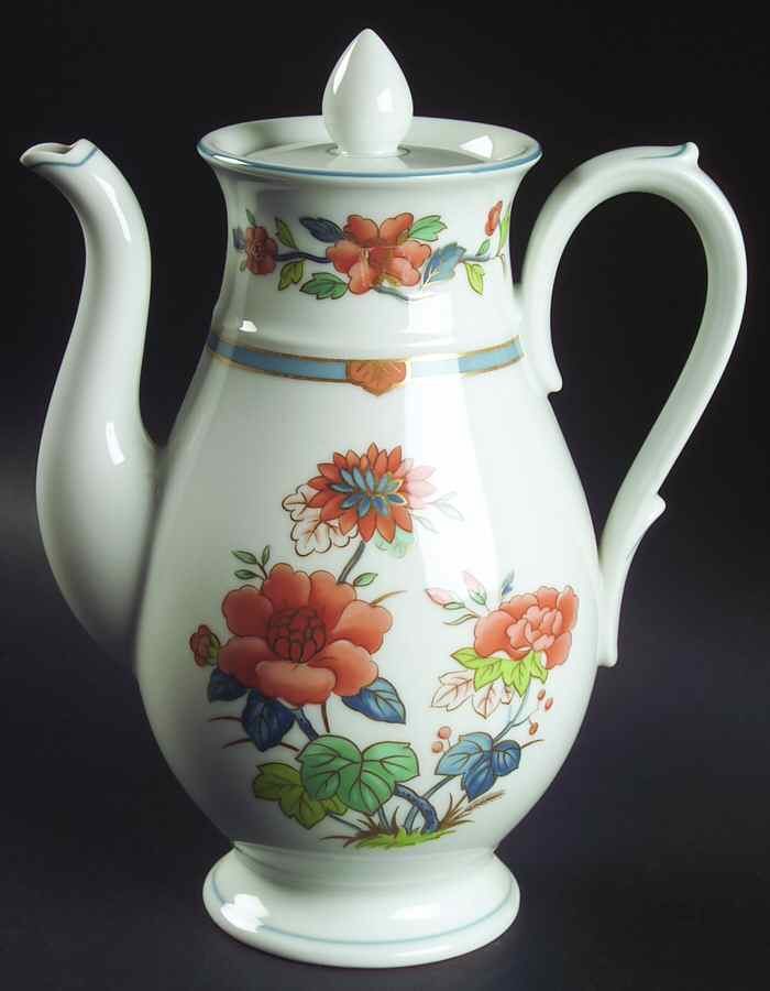 Nanking Coffee Pot & Lid by Heinrich - H&C-1
